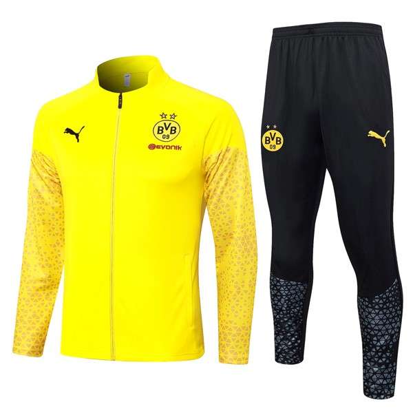 Trainingsanzug Borussia Dortmund 2024 Gelb 2